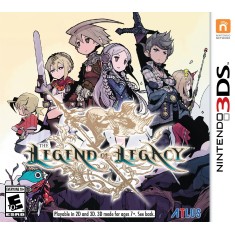 Jogo The Legend of Legacy Atlus Nintendo 3DS