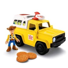 Boneco Woody Imaginext Carro do Pizza Planet X4086 - Mattel