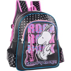 Mochila Escolar Luxcel Snoopy Rocks IS31121SN G