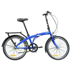 Bicicleta Blitz Dobrável 3 Marchas Aro 24 Freio V-Brake Fit