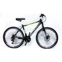 Bicicleta Rino 21 Marchas Aro 26 Suspensão Dianteira Freio a Disco Atacama