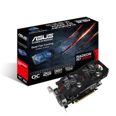 Placa de Video ATI Radeon R7 260X 2 GB GDDR5 128 Bits Asus R7260X-OC-2GD5