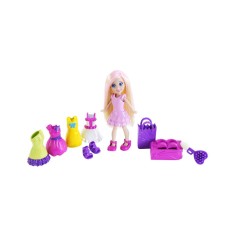 Boneca Polly Acessórios Fashion Color Change Mattel