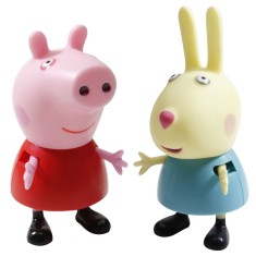 Boneca Peppa e Rebeca Estrela