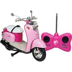 Moto de Controle Remoto Candide Glamour Barbie