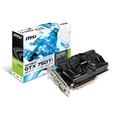 Placa de Video NVIDIA GeForce GTX 750 Ti 2 GB GDDR5 128 Bits MSI N750TI-2GD5 OC