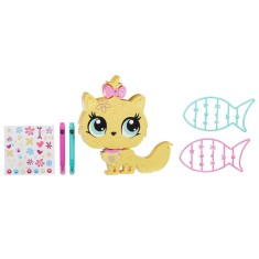 Boneca Littlest Pet Shop Kitty Decore seu Pet Hasbro