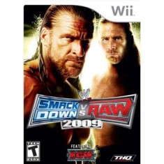 Jogo WWE Smackdown vs Raw 2009 Wii THQ
