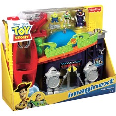 Boneco Buzz Lightyear Toy Story Imaginext Pizza Planet - Mattel