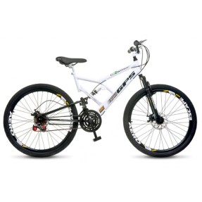 Bicicleta Mountain Bike Colli Bikes 21 Marchas Aro 26 Suspensão Full Suspension Freio a Disco Full-S GPS 220