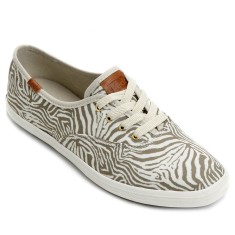 Tênis Keds Feminino Casual Champion Animal Tiger