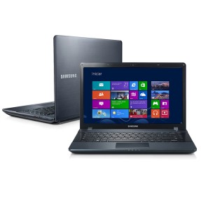 Notebook Samsung ATIV Book 2 Intel Celeron 847 4GB de RAM HD 500 GB LED 14" Windows 8 NP270E4E-KD2