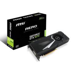 Placa de Video NVIDIA GeForce GTX 1070 8 GB GDDR5 256 Bits MSI GTX 1070 AERO 8G OC