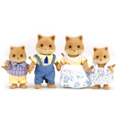 Boneca Sylvanian Families Família das Raposas Epoch