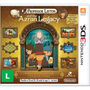 Jogo Professor Layton and the Azran Legacy Nintendo 3DS