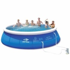 Piscina Inflável 8.200 l Redonda Mormaii 31315148E7 com Bomba Filtrante