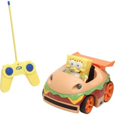 Carrinho de Controle Remoto DTC Hambúrguer de Siri Bob Esponja