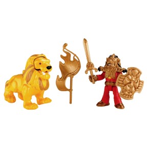 Boneco Cavaleiro Imaginext Cavaleiro e Leão - Mattel