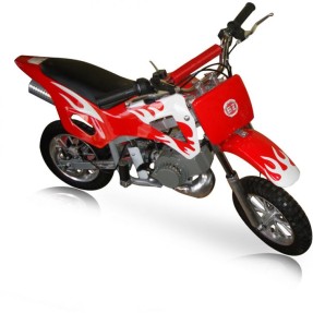 Mini Moto Cross Fire Motor Mono Cilindro 2 Tempos 49CC Barzi Motors