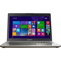 Ultrabook Gigabyte Gamer U Intel Core i5 4200U 4ª Geração 8GB de RAM HD 750 GB SSD 128 GB 14" GeForce GT 750M Windows 8.1 U24F