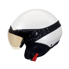 Capacete Nexx Luna Swarovski Elements X60 Aberto Visor Solar