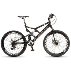 Bicicleta Mountain Bike Colli Bikes 21 Marchas Aro 26 Suspensão Dianteira Freio a Disco Full-S GPS 222
