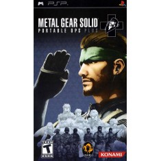 Jogo Metal Gear Solid Portable Ops Plus Konami PlayStation Portátil