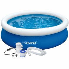 Piscina Inflável 5.600 l Redonda Nautika Master 102180 com Bomba Filtrante
