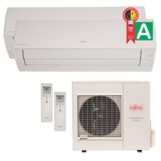 Ar Condicionado Multi Split Fujitsu 23000 BTUs Inverter Controle Remoto Quente/Frio ASBG12LMCA / AOBG24LAT3