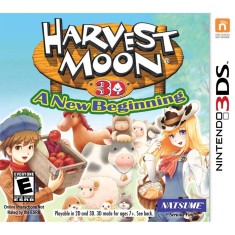 Jogo Harvest Moon 3D: A New Beginning Natsume Nintendo 3DS