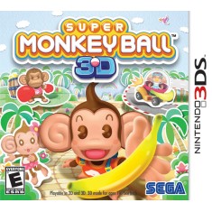 Jogo Super Monkey Ball 3D Sega Nintendo 3DS