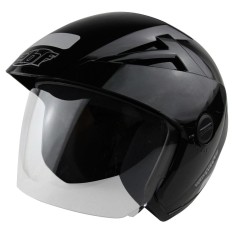 Capacete Helmet EBF Thunder Aberto Viseira Antirrisco