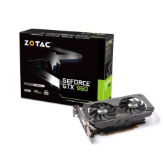 Placa de Video NVIDIA GeForce GTX 960 2 GB GDDR5 128 Bits Zotac ZT-90301-10M