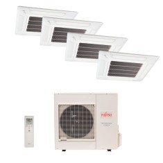 Ar Condicionado Multi Split Fujitsu 27000 BTUs Inverter Controle Remoto Quente/Frio AOBG30LAT4 / AUBG09LVLA / AUBG12LVLA / AUBG18LVLA