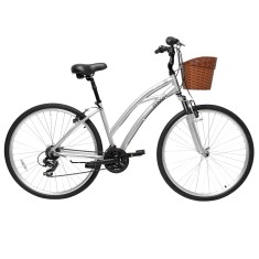 Bicicleta Mood 21 Marchas Aro 26 Suspensão Dianteira Freio V-Brake 700 Confort