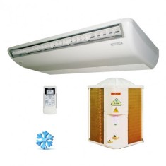 Ar Condicionado Split Piso / Teto Hitachi Utopia 36000 BTUs Controle Remoto Frio RPC36C3P / RAP36C3L