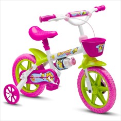 Bicicleta Nathor Aro 12 Freio V-Brake Honey Girl