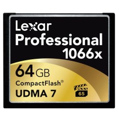 Cartão de Memória Compact Flash Lexar Professional 64 GB LCF64GCRBNA1066