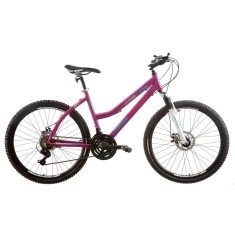 Bicicleta Mountain Bike Track & Bikes 21 Marchas Aro 26 Suspensão Dianteira Freio a Disco TK 450