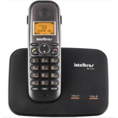 Telefone sem Fio Intelbras com 1 Ramal TS 5150 + TS 5121