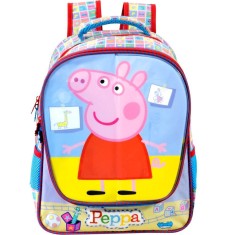 Mochila Escolar Xeryus Peppa Hora da Brincadeira 14 5553
