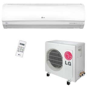 Ar Condicionado Split Hi Wall LG Smile 7500 BTUs Controle Remoto Frio TS-C072YNW5
