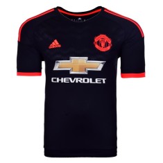 Camisa Torcedor infantil Manchester United III 2015/16 com Número Adidas