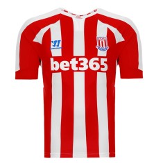 Camisa Torcedor Stoke City I 2014/15 sem Número Warrior
