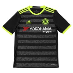 Camisa Torcedor infantil Chelsea II 2016/17 sem Número Adidas