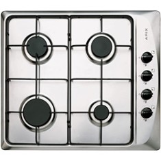 Cooktop Arix 4 Bocas Acendimento Automático Acabamento Inox SD6XG