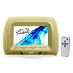 Monitor de DVD Automotivo de Encosto de Cabeça 7" - H-Tech HT-EC1000