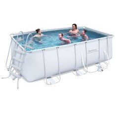 Piscina de Armação 8.124 l Retangular Bestway Frame Pool