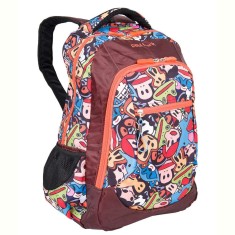 Mochila Escolar Sestini Paul Frank Cartoon 16T05