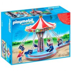 Boneco Playmobil Parque de Diversões Balanço Voador - Sunny